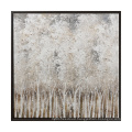 Modern Home Decor Textured Canvas Wall Art Tree Painting Abstract